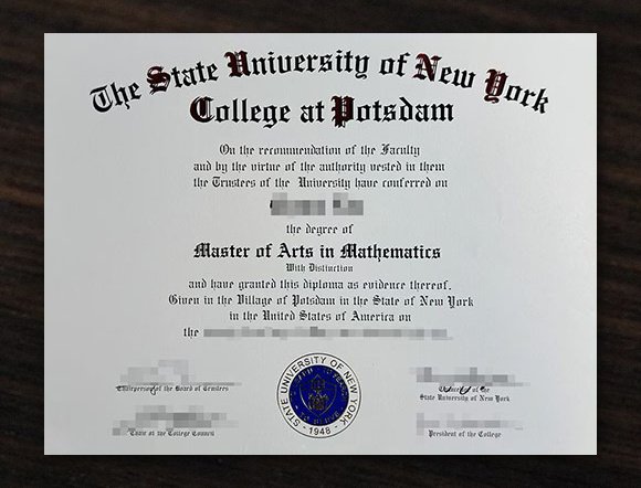 State University of New York diploma