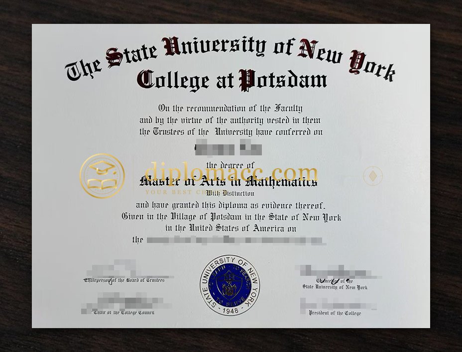 State University of New York diploma