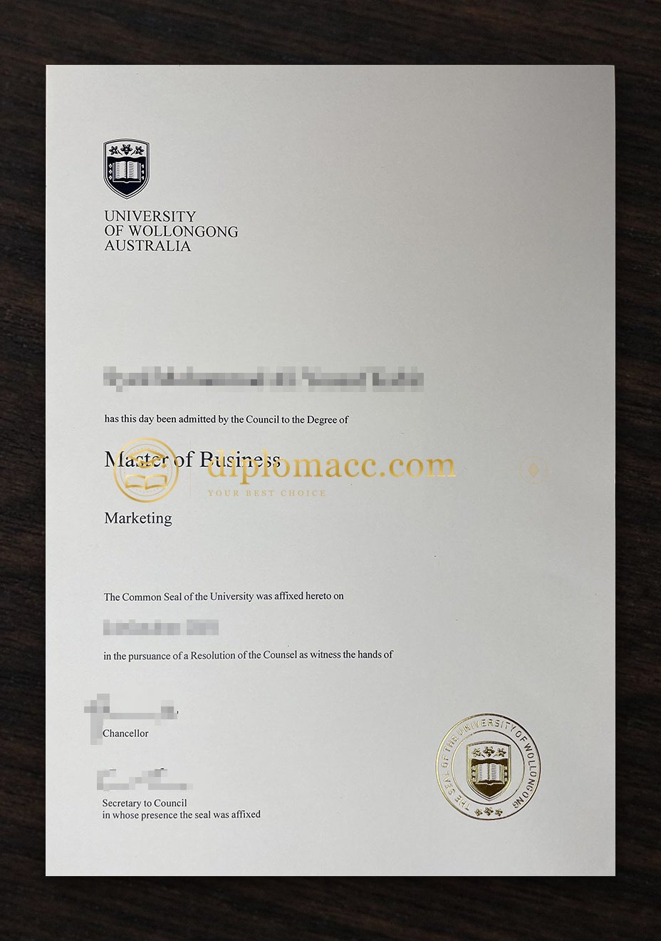 University of Wollongong Australia
